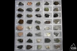 CC1530 Collection de 40 minéraux du ministère des Ressources naturelles du Québec